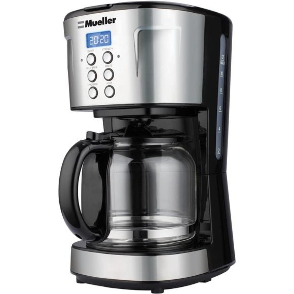 Ultra Coffee Maker, Programmable 12-Cup Machine, Multiple Brew Strength.